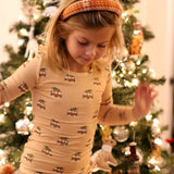 Two Piece Bamboo Pajamas | Christmas Van