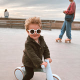 Kids Retro Sunglasses | White