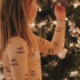 Two Piece Bamboo Pajamas | Christmas Van