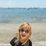 Kids Retro Sunglasses | Pink