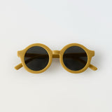 Kids Retro Sunglasses | Yellow