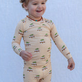 Two Piece Bamboo Pajamas | Christmas Van