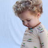 Two Piece Bamboo Pajamas | Christmas Van