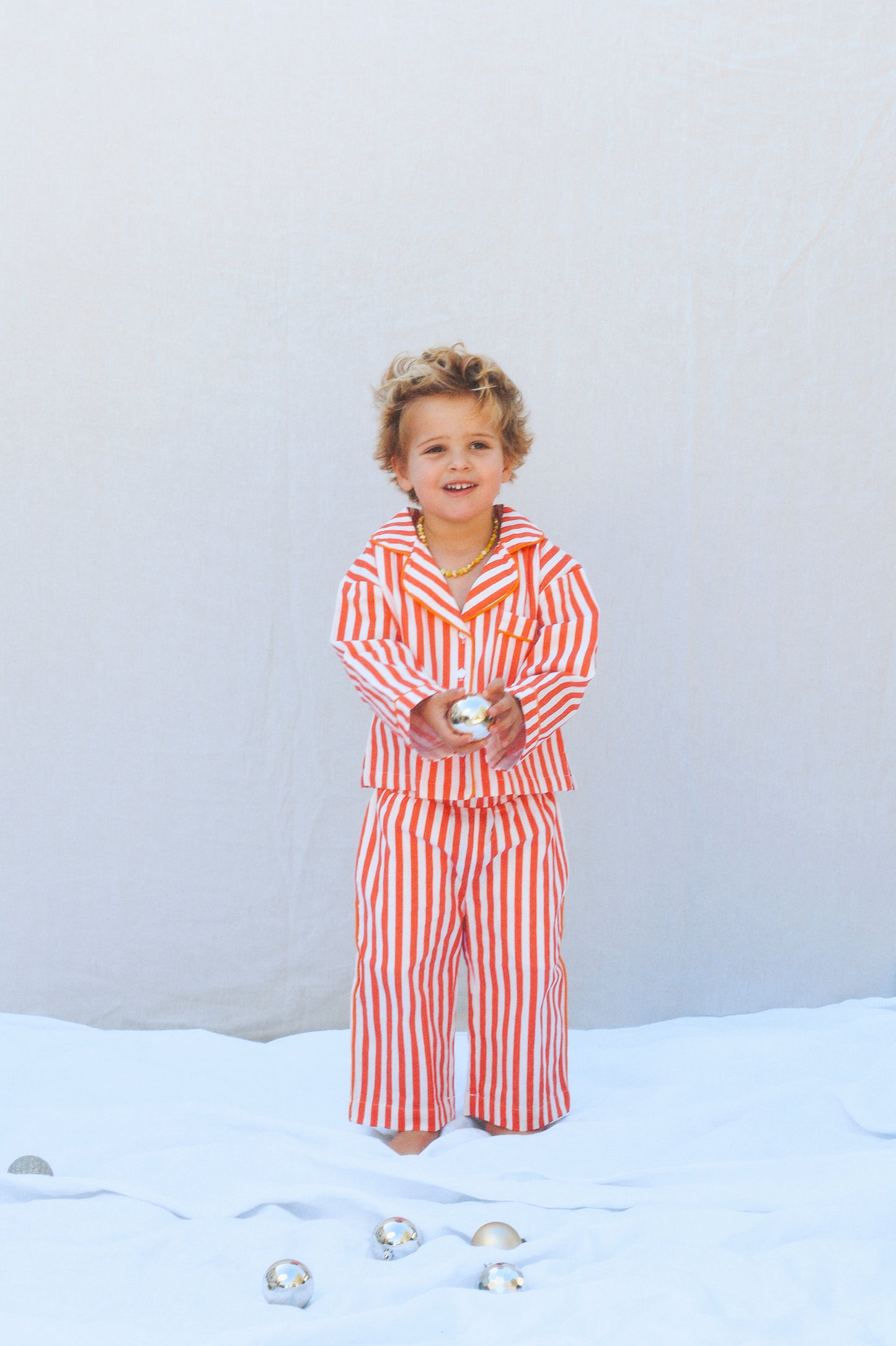 Holiday Pajamas | Cherry Red