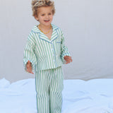 Striped Pajamas | Spearmint