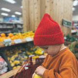 Knitted Beanies | Red