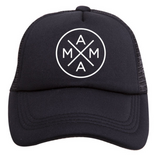 Mama Trucker Hat - Black