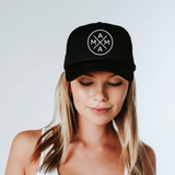 Mama Trucker Hat - Black